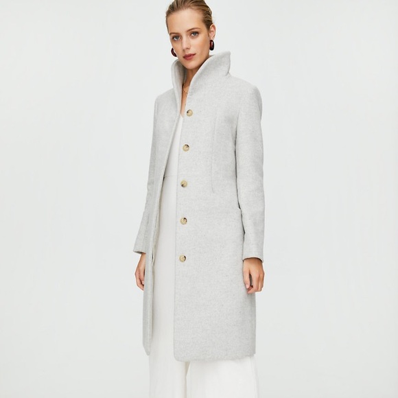 Coocon Wool Coat Long - Picture 1 of 7